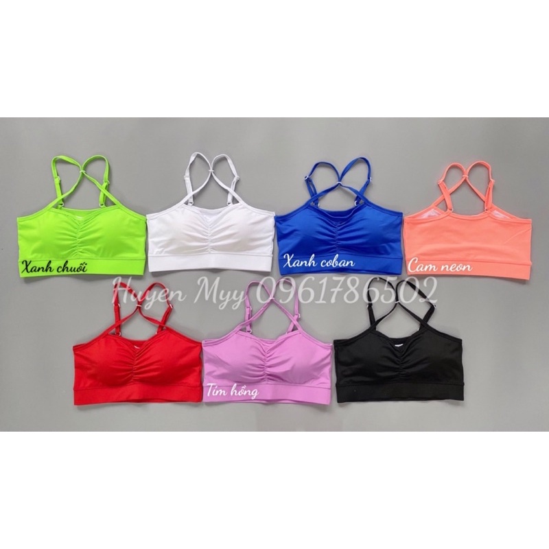 ÁO BRA NHÚN NG.ỰC CHÉO DÂY