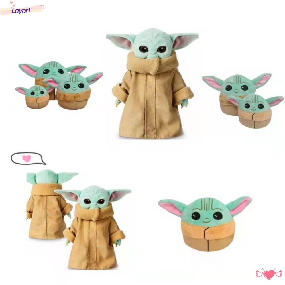 Layor1 Baby Yoda Nhồi Bông Đồ Chơi Mới Dành Cho Trẻ Em