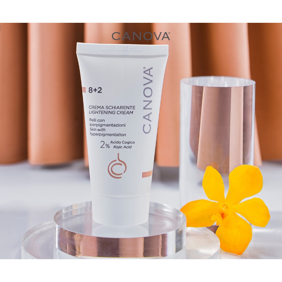 Kem mờ nám, sáng da ngày đêm Canova 8+2 Crema Schiarente Lightening Cream 50ml - Dr.Lâm Vũ Yến