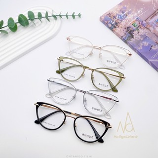 Gọng Kính Thời Trang Kiểu Dáng Mắt Mèo Unisex Phong Cách Hàn Quốc