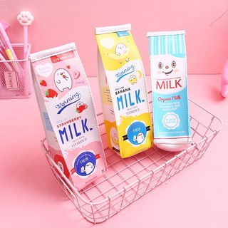 Hộp đựng bút viết hình hộp sữa xinh xắn