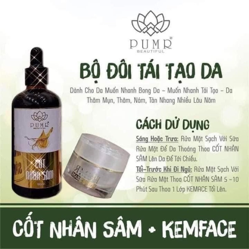Cốt nhân sâm pumr