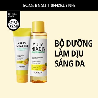 Bộ nước hoa hồng và kem dưỡng Some By Mi Yuja Niacin 30 Days Miracle chăm sóc da hiệu quả