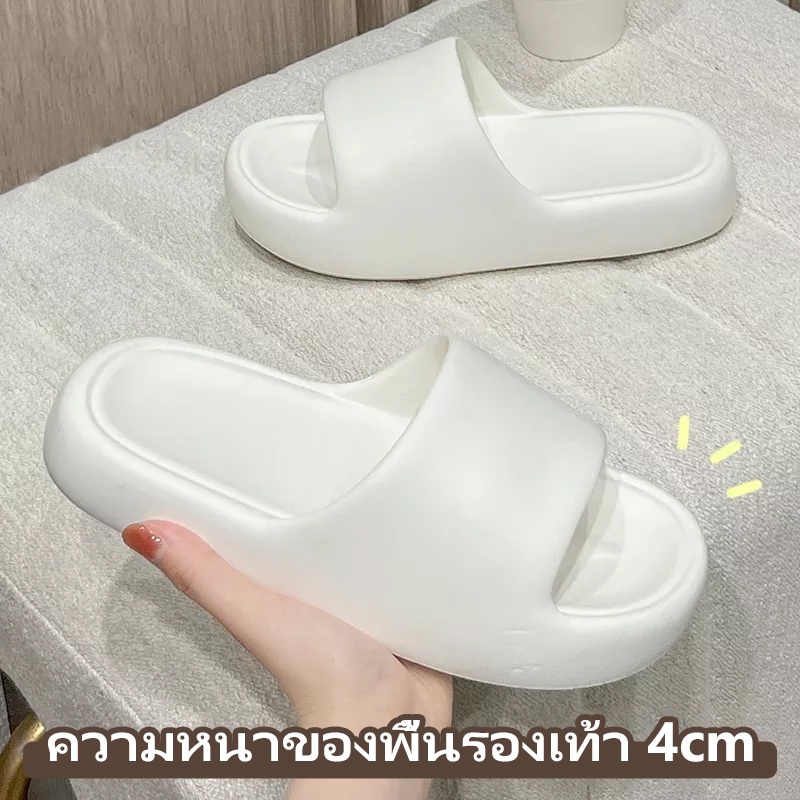 Dép nữ JINSHIHUI ZY220243 36Z230909 đế bánh mì thời trang thoải mái phong cách Hàn Quốc