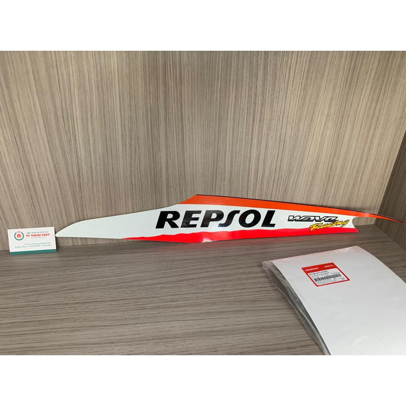 Tem xe RS Repsol Tím Cam chính hãng