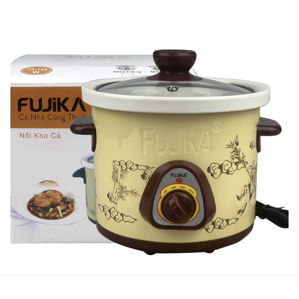 Nồi hầm cháo chậm cho bé 1.5 lít, hầm đa năng, kho thịt cá, lõi sứ cao cấp  - KHO BUÔN HỒ NAM 168