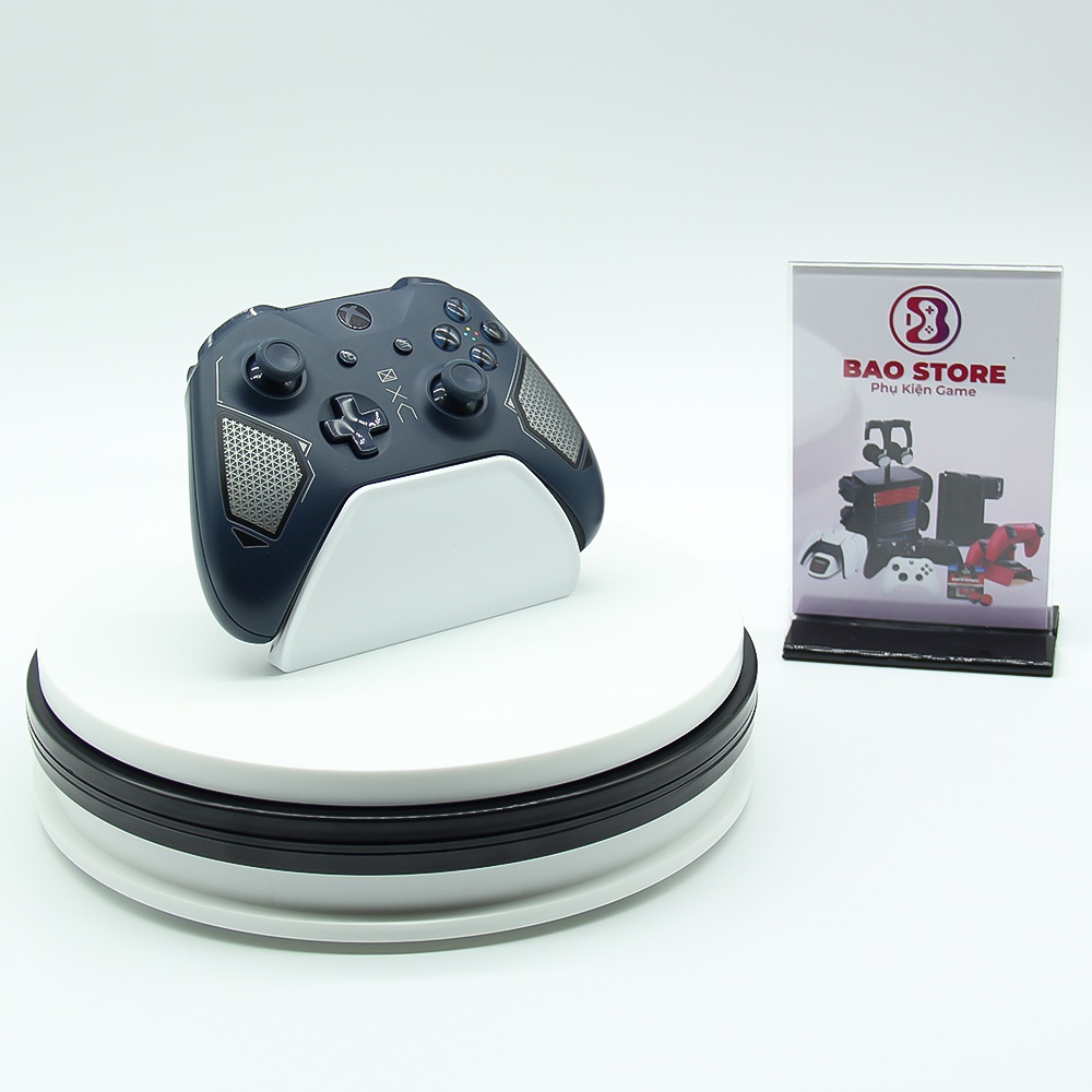 Tay cầm chơi game Xbox One S - Màu Blue Đậm 2ND Nobox Chính Hãng Không Dây Dùng Cho PC, Laptop Chơi Full Skill FO4, FO3