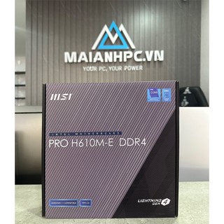 Mainboard MSI PRO H610M-E DDR4