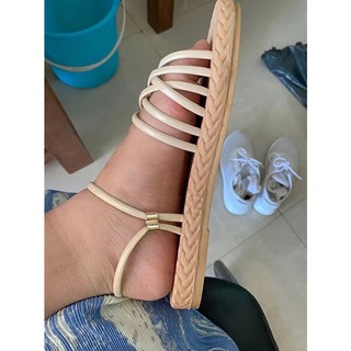 [ ORDER ] SANDAL DÂY THỪNG ĐAN CHÉO ULZZANG