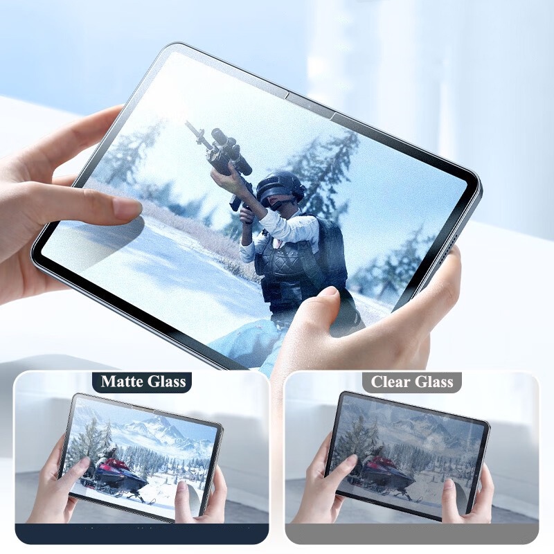 Kính Cường Lực Nhám Bảo Vệ Màn Hình Cho Máy Tính Bảng iPad Pro 12.9 11 10.5 9.7 12 9 iPad Pro 2022 2021 2020 2018 Pro12.9 Pro11