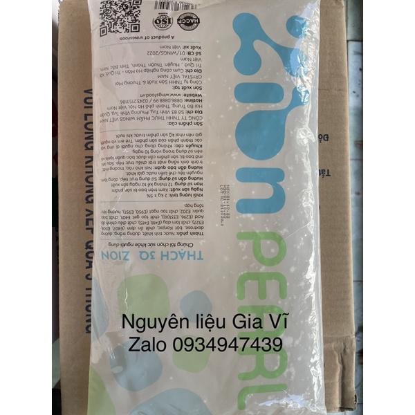THÙNG TRÂN CHÂU TRẮNG - TRÂN CHÂU TRẮNG 3Q ZION (2kg)
