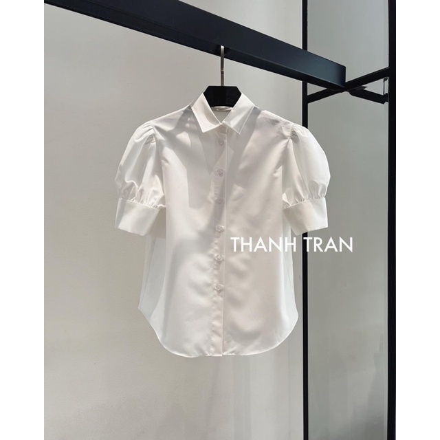 Áo sơ mi tay bồng saint cao cấp