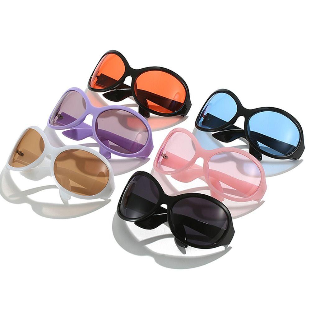 Kính Mát Oversized Y2K Phong Cách Hip Hop Cho Nữ