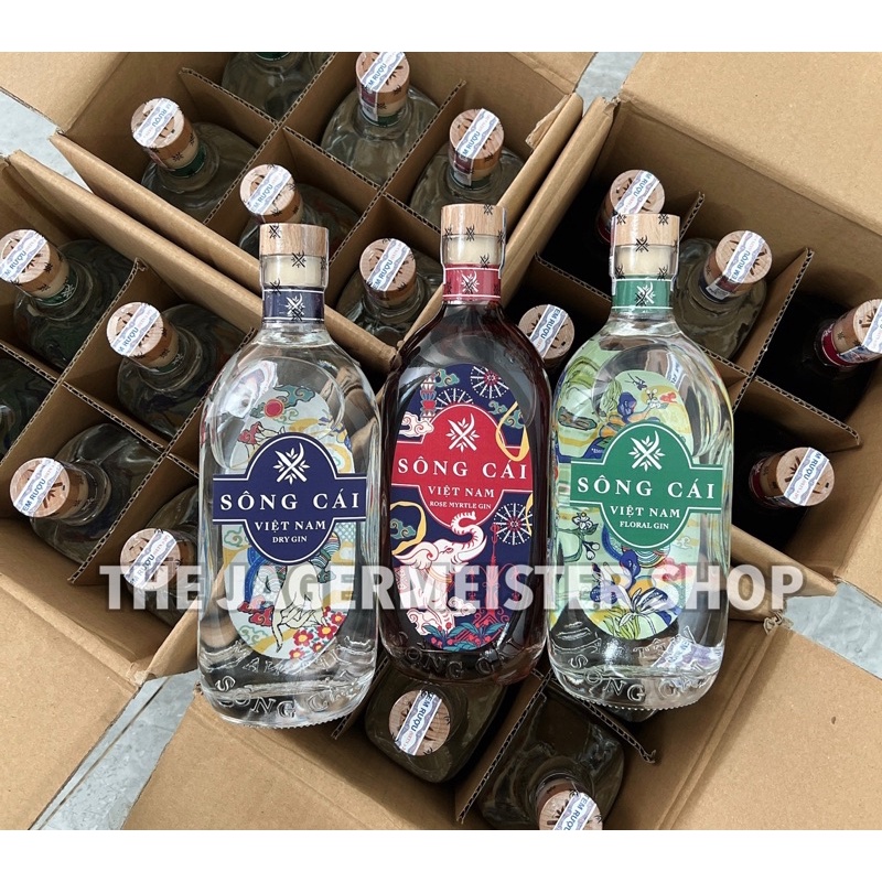 GIN SÔNG CÁI VIỆT NAM ( DRY - ROSE - FLORAL )