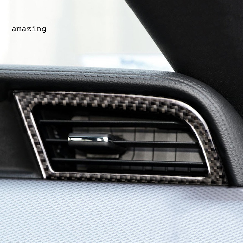 Bộ 2 Miếng Dán Trang Trí Lỗ Thông Gió Trong Xe Hơi Ford Mustang 15-19