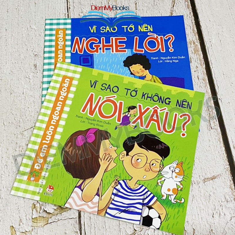 Sách Thiếu Nhi- Bộ 10 Quyển Vì Sao Tớ Không Nên Dành Cho Bé Từ 3 Tuổi