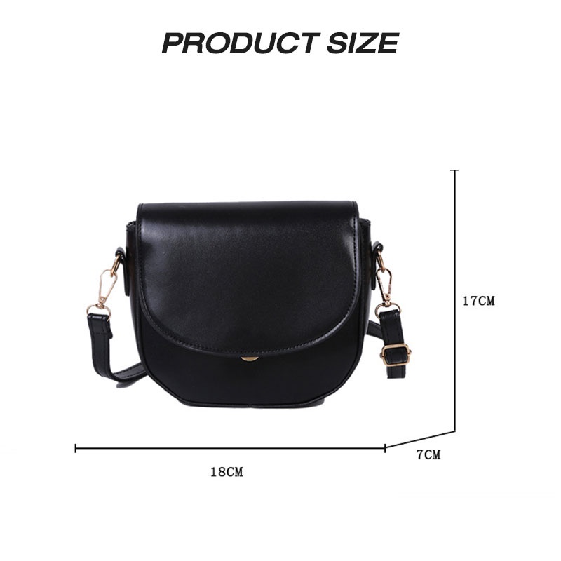 Túi đeo chéo YADOU da PU phong cách Hàn Quốc thời trang trẻ trung cho nữ