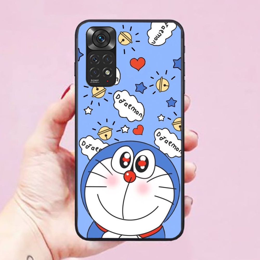 Ốp lưng điện thoại Xiaomi Redmi Note 11 / 11S / 11T / 11 T Pro / 10 / 10C / 10A hoạt hình dorêmon siêu dế thương