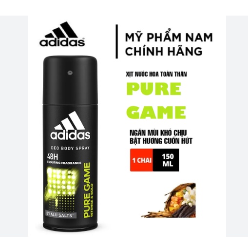 Xịt khử mùi toàn thân Adidas Neo Body Spray 150ml