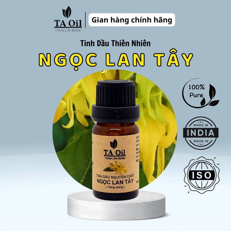 Tinh Dầu Ngọc Lan Tây Thiên Nhiên - Giúp thư giãn - Ylang ylang essential oil