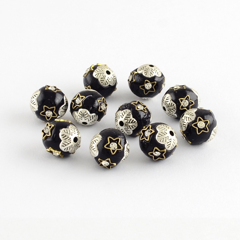 Set 5-10 Hạt Bạch Kim Hình Oval 22.5x17mm: 3.2mm