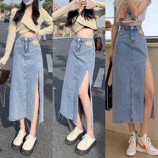 CHÂN VÁY JEANS (KÈM VIDEO HÌNH THẬT)