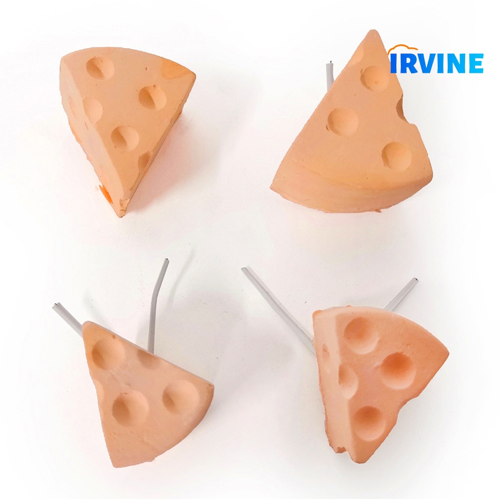 Đồ Chơi Đá Khoáng Chất Mài Răng Hình Phô Mai Cho Thỏ / Chuột Hamster