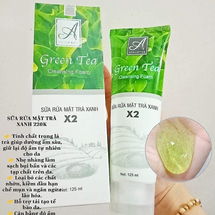 [Sỉ-Rẻ] Sữa Rửa Mặt Trà Xanh Green Tea X2 – Cochi807 [Lẻ-Sỉ]