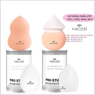 Bông Mút Trang Điểm Kháng Khuẩn Mastige - Tiết Kiệm Mỹ Phẩm, Lớp Nền Mềm Mịn - Hồng Cam