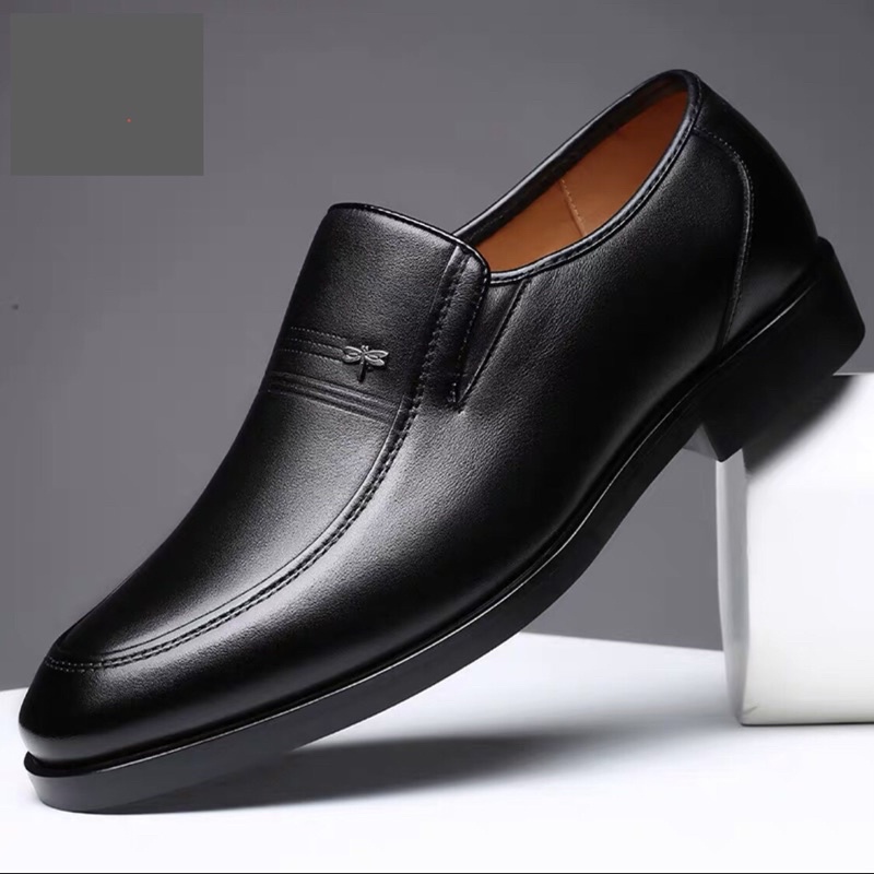 Giày lười da nam.