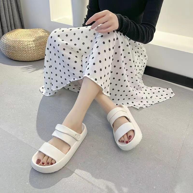 Dép Sandal Thể Thao EVA Đế Mềm Chống Trượt Phong Cách Hàn Quốc Cho Nam Nữ Size 36-45