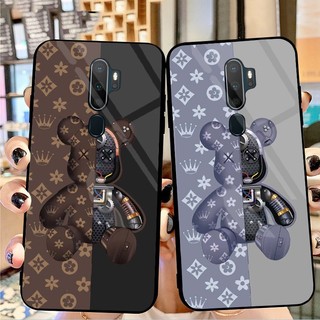 Ốp lưng oppo a5 2020, a9 2020 mặt kính 3d cao cấp