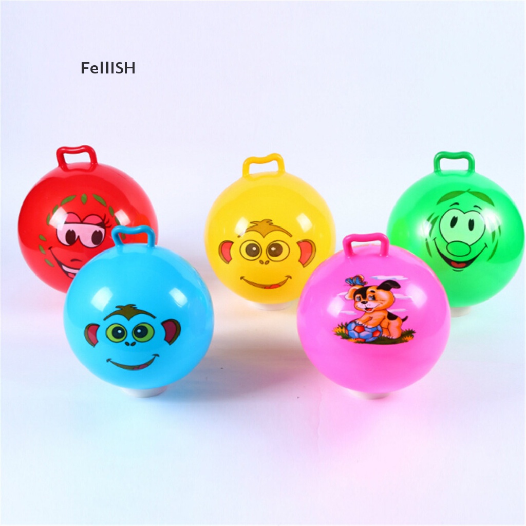 Bóng Nhảy Bơm Hơi Có Tay Cầm Vui Nhộn Ngoài Trời Cho Bé 439br