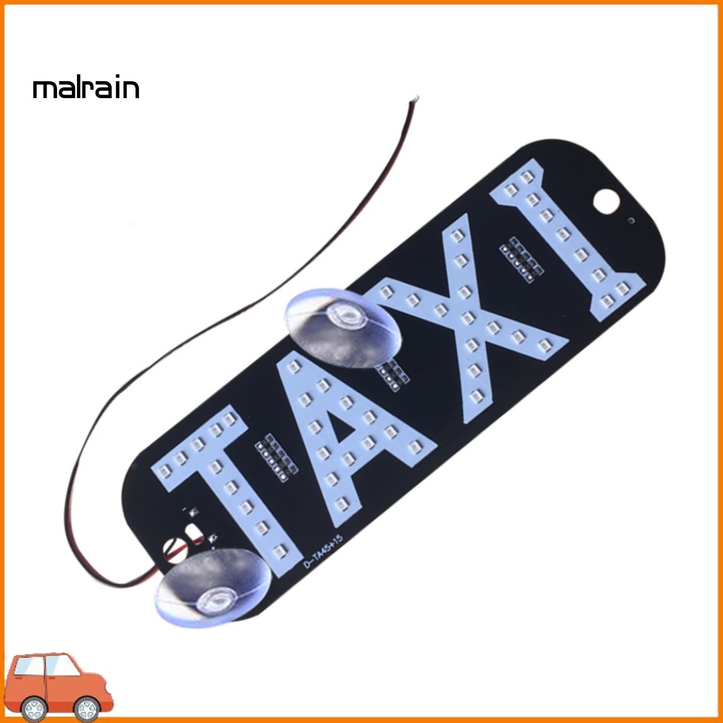 Đèn Tín Hiệu Taxi Sợi Thủy Tinh Gắn Biển Số Xe Tiện Dụng