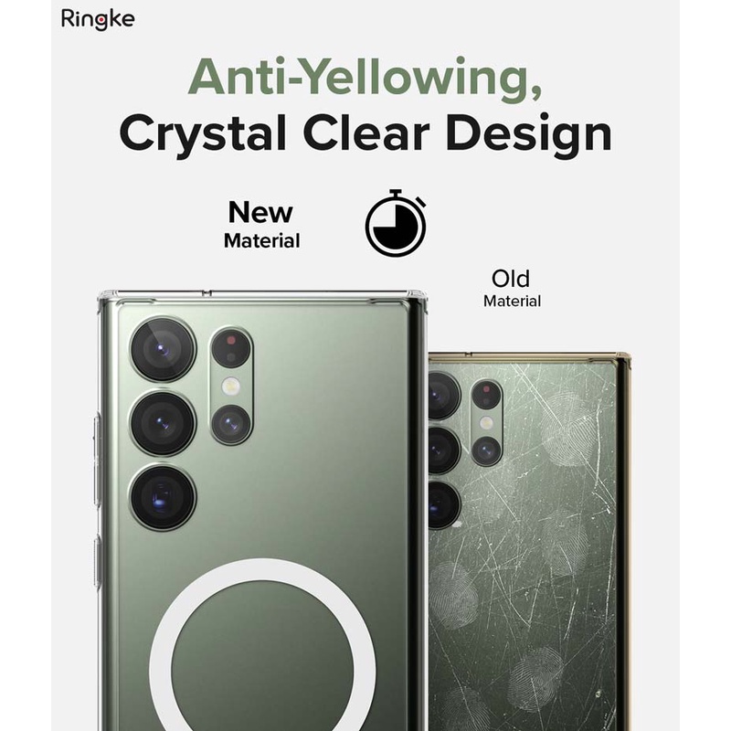 Ốp lưng Samsung Galaxy S23 Ultra RINGKE Fusion Magnetic