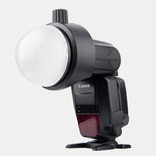 BABY1 Camera Set-top Flash Diffuser AK-R11 Dome Diffuser for Godox V1 Flash Series