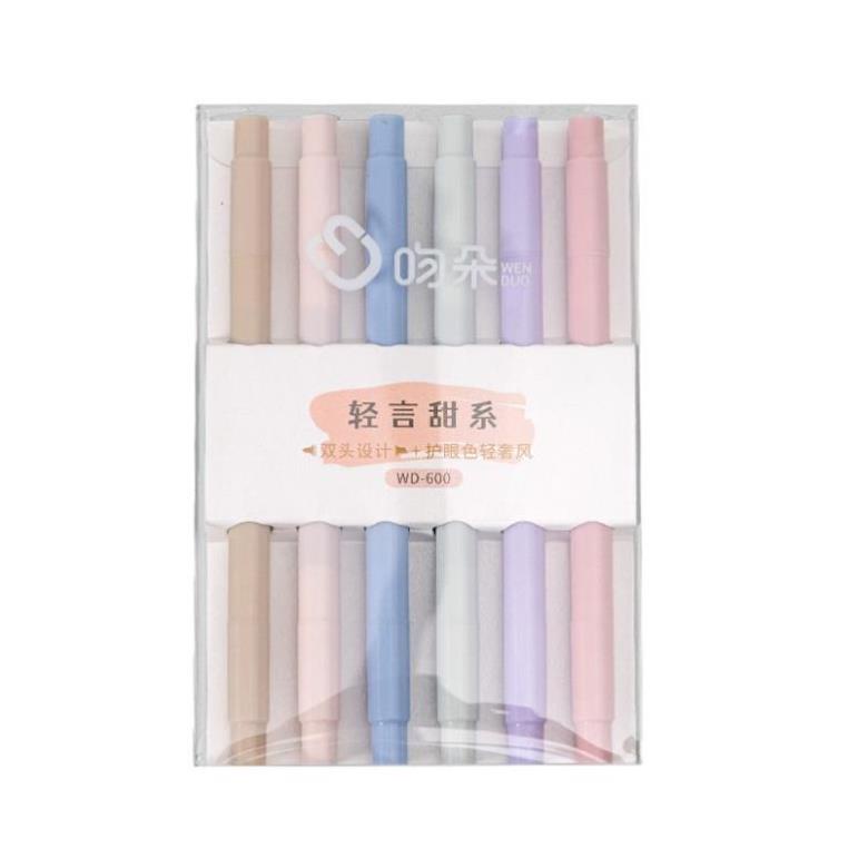 Bút dạ quang - Highlight - set 6 bút - dấu dòng - Bút đánh dấu cute học sinh - văn phòng - HIKOMA STORE