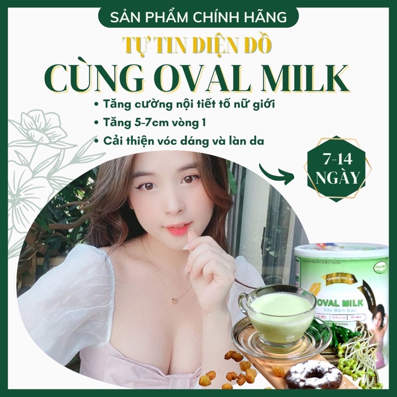 Nở Ngực Nhanh Với Oval Milk