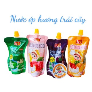 5 BỊCH NƯỚC ÉP TRÁI CÂY ĐỦ VỊ THƠM MÁT