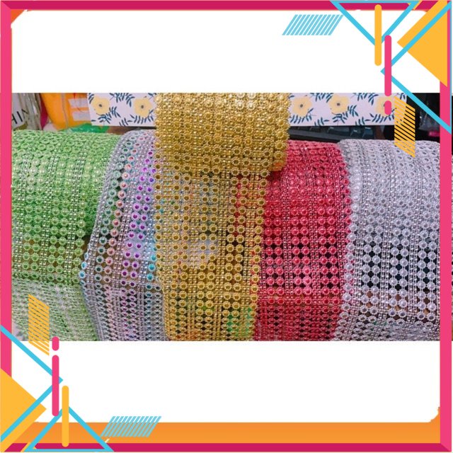 Cuộn kim sa MẮT LỚN trang trí oản ,làm đồ hanmade - Kho Sỉ Tuyên Quang