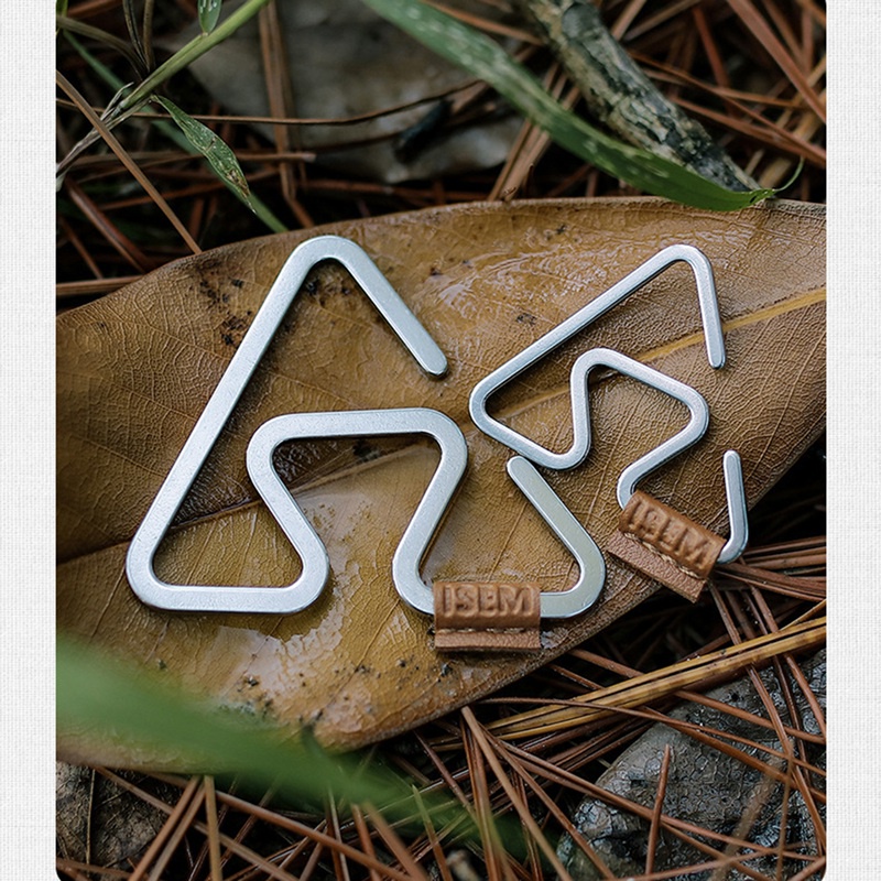 Set 4 Móc Treo Đồ Hình Chữ S Bằng Thép Không Gỉ Đa Năng