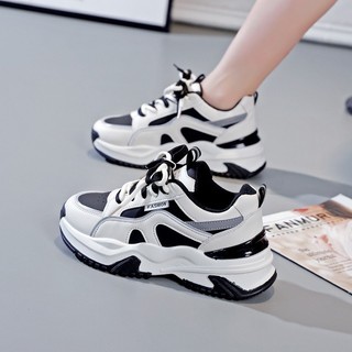 Giày nữ thể thao đế độn Mando kiểu dáng bánh mì cực đẹp dễ phối đồ hot trend