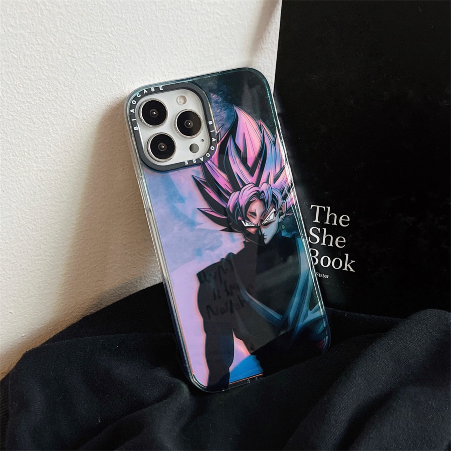 Ốp Điện Thoại Cứng Màu laser Họa Tiết Hoạt Hình dragon ball Cho iphone 15 pro max iphone 14 pro max iphone 13 pro max iphone 12 pro max iphone 11