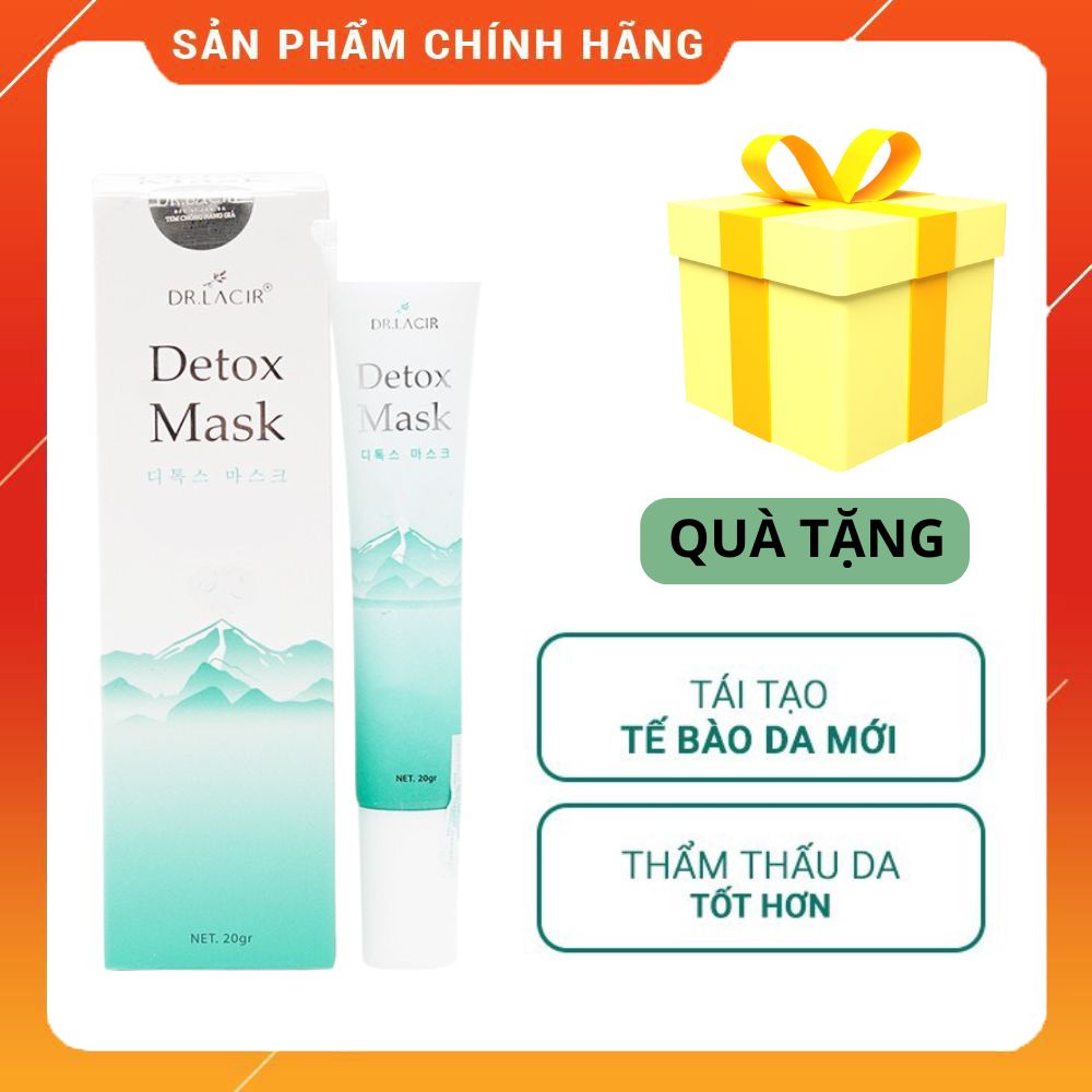 Mặt nạ thải độc DR.LACIR Detox mask 35g