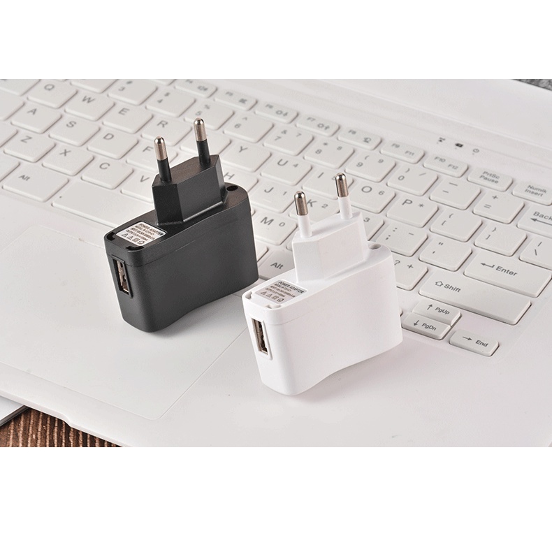 Củ Sạc Chuẩn Châu Âu 5V 500MA Cho Điện Thoại, Mp3, mp4