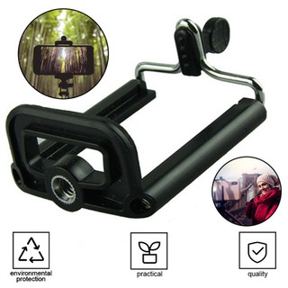 Tripod Mount Adapter Cell Phone Holder Clip Camera Bracket for iPhone Samsung