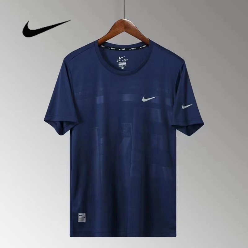Áo Thun Nike 100% Nhanh Khô Thoáng Mát Thấm Hút Mồ Hôi Cho Nam