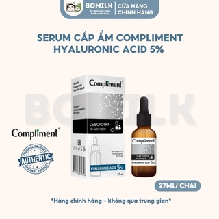 Serum Compliment Hyaluronic acid 5% - dưỡng ẩm, làm da căng bóng