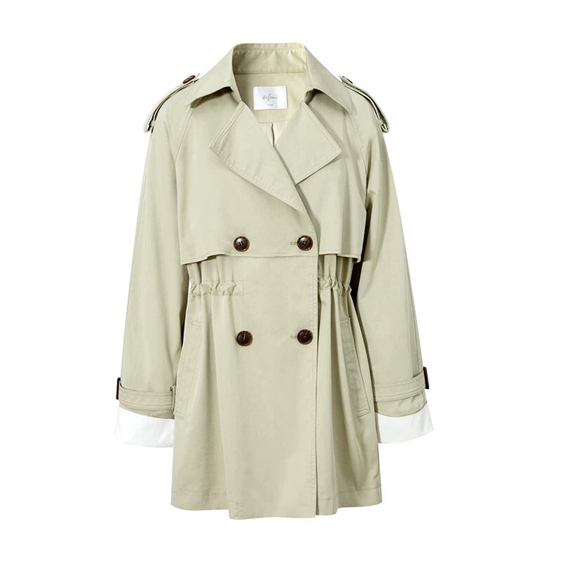 Áo khoác kaki xanh Eifini