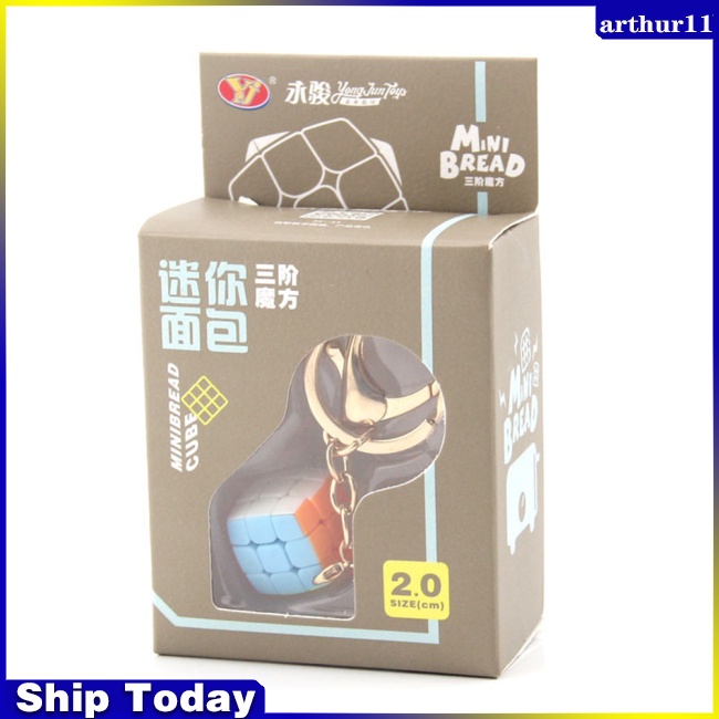 Đồ Chơi Khối Rubik 3x3 2.0cm Mini Dạng Móc Khóa